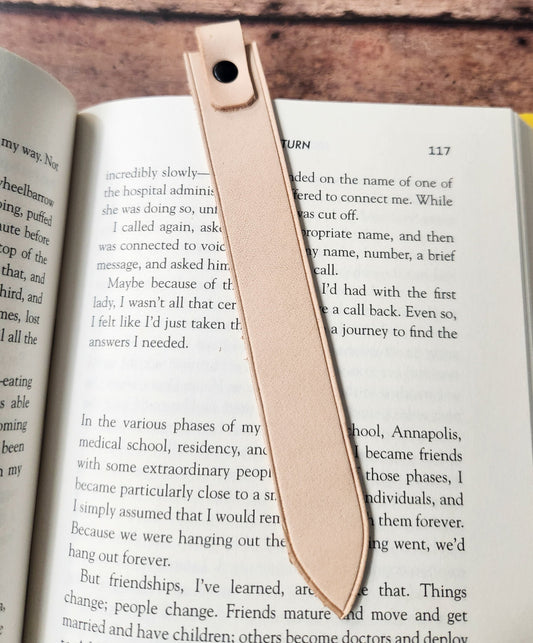 Leather Bookmark