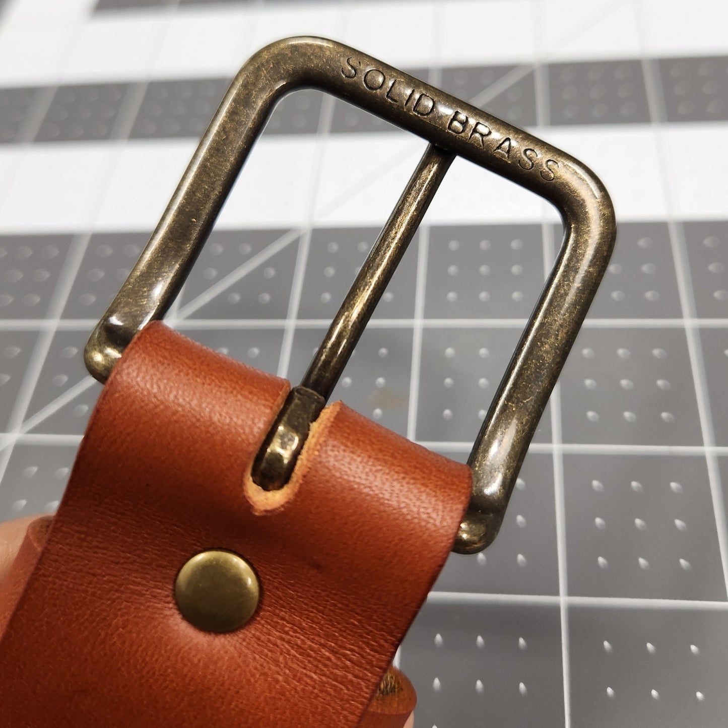 Narrative-Mens Leather Belt