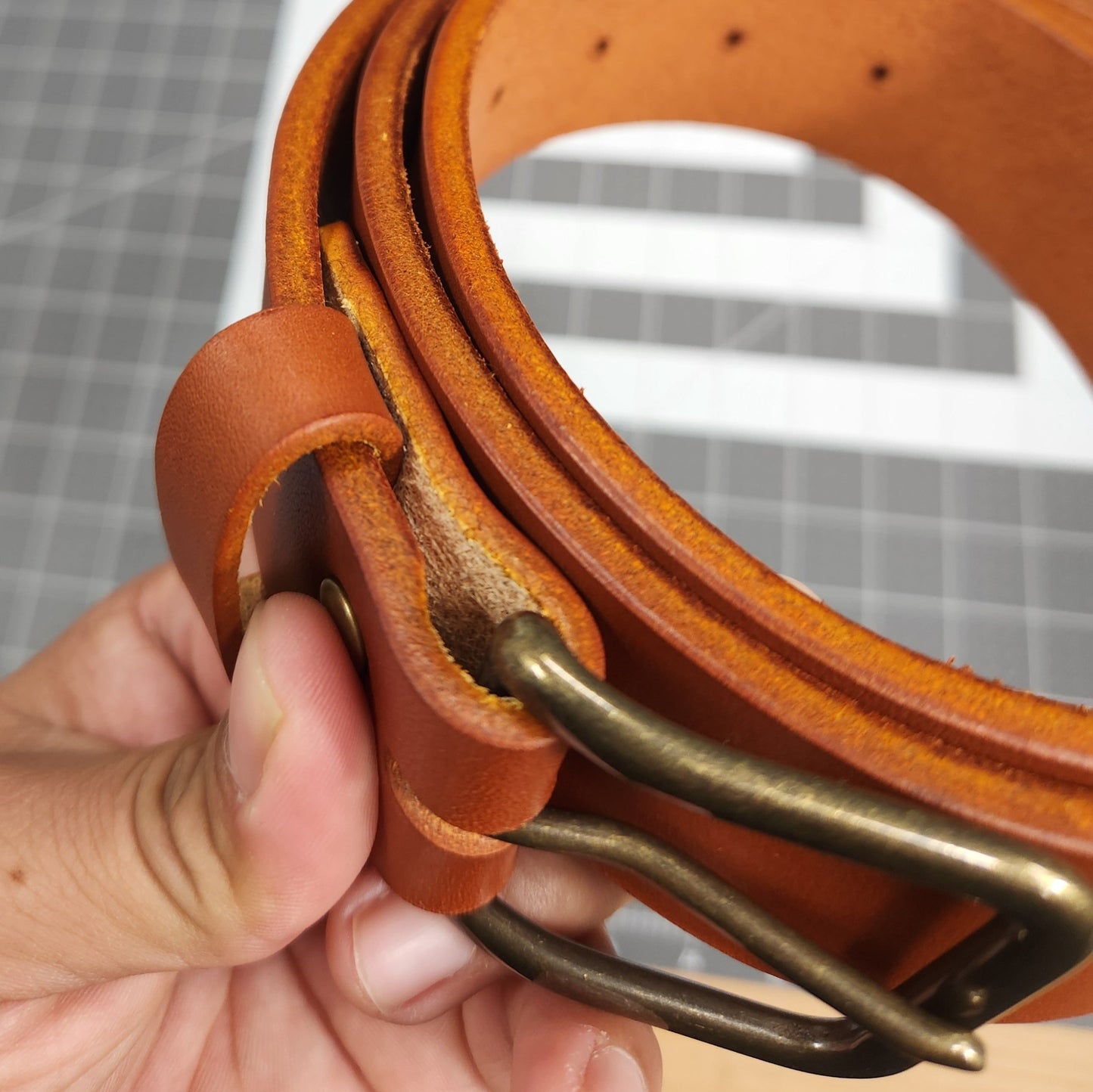 Narrative-Mens Leather Belt