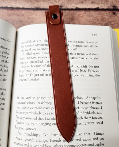 Leather Bookmark