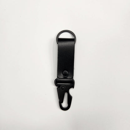 Leather keychain with bottle opener