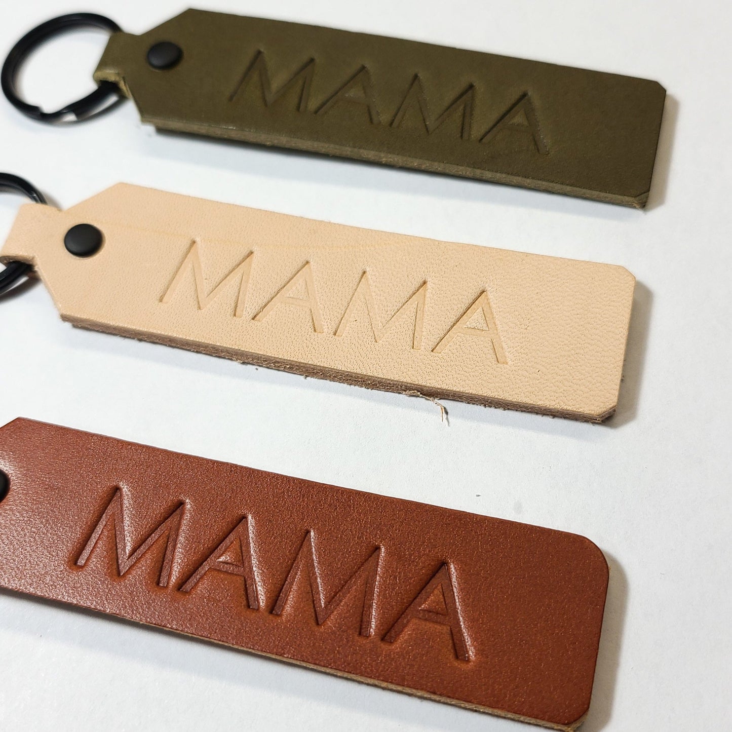 "MAMA" Script Keychain