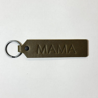 "MAMA" Script Keychain