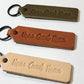 "Home Sweet Home" Script Keychain